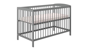 Кроватка для новорожденных POLINI Kids Simple 101 Серый в Алматы