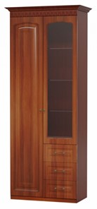 Шкаф 2-дверный Гармония-4, МЦН комбинированный в Алматы