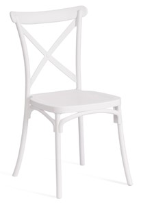 Кухонный стул CROSS (mod. PL24) 48х58х89 White (белый) 11954 арт.20052 в Алматы