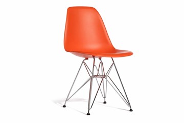 Обеденный стул derstuhl DSL 110 Chrom (оранжевый) в Алматы