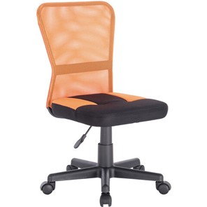 Офисное кресло Brabix Smart MG-313 (без подлокотников, комбинированное, черное/оранжевое) 531844 в Алматы