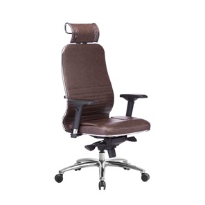 Офисное кресло Samurai KL-3.04, темно-коричневый в Алматы