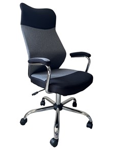 Кресло офисное C168 черный/серый в Алматы