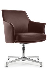 Кресло для офиса Rosso-ST (C1918), коричневый в Алматы