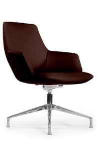 Кресло офисное Spell-ST (С1719), темно-коричневый в Алматы
