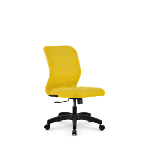 Кресло компьютерное SU-Mr-4/подл.000/осн.001 желтый в Алматы