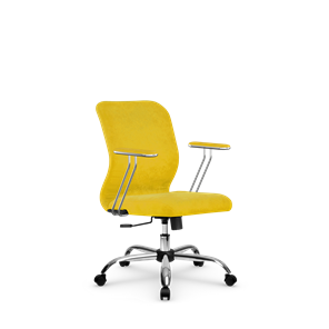Офисное кресло SU-Mr-4/подл.078/осн.003 желтый в Алматы