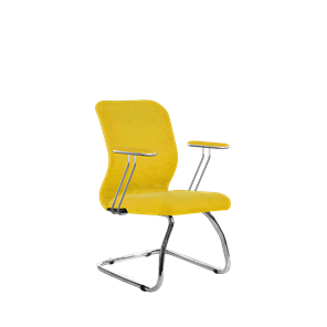 Кресло офисное SU-Mr-4/подл.078/осн.007 желтый в Алматы