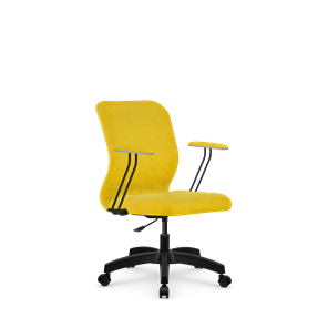 Офисное кресло SU-Mr-4/подл.079/осн.005 желтый в Алматы