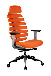 Кресло Riva Chair SHARK (Оранжевый/серый) в Алматы