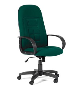 Кресло компьютерное CHAIRMAN 727 ткань ст., цвет зеленый в Алматы