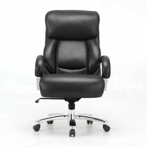 Компьютерное кресло Brabix Premium Pride HD-100 (натуральная кожа, черное) 531940 в Алматы