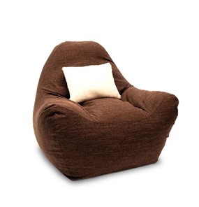 Кресло-мешок Эдем, рогожка орион, коричневый в Алматы