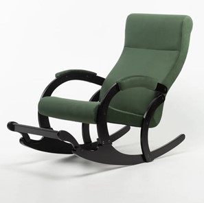 Кресло-качалка в гостиную Марсель, ткань Amigo Green 33-Т-AG в Алматы