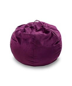 Кресло-мешок Орбита, велюр, фиолетовый в Алматы