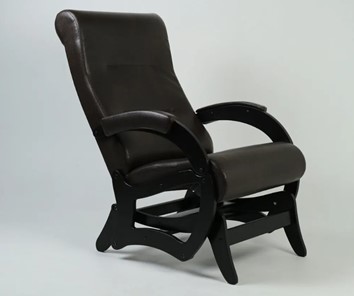Маятниковое кресло Амелия, экокожа венге 35-К-В в Алматы