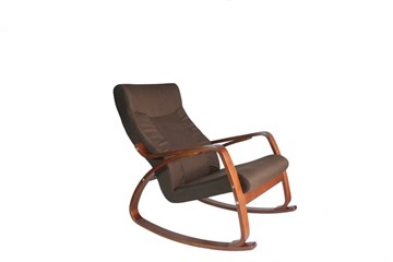 Кресло-качалка Женева, ткань шоколад в Алматы