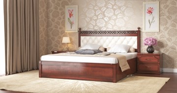 Кровать в спальню СВ-Стиль Ричард 160*200 с основанием в Алматы