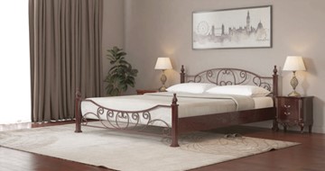 Кровать в спальню СВ-Стиль Барон 160*200 с основанием в Алматы