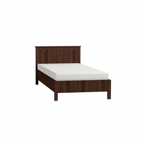 Кровать 1-спальная Sherlock 45 + 5.1 Основание с гибкими ламелями дерево 900, Орех шоколадный в Алматы