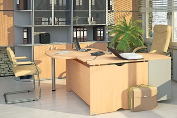 Набор мебели в офис Милан для руководителя отдела в Алматы