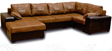 П-образный диван Плаза 405х210 в Алматы