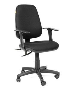 Офисное кресло CHAIRMAN 661 Ткань стандарт 15-21 черная в Алматы