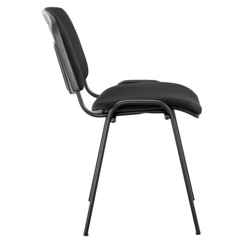 Стул Brabix Iso CF-005 (черный каркас, ткань черная) 531971 в Астане ...